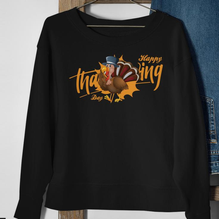 Turkey Thanksgiving Day | Funny Thanksgiving And Turkey Day Sweatshirt Gifts for Old Women