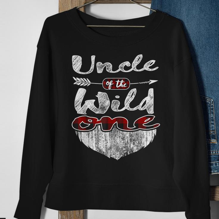Uncle Of The Wild One 1St Birthday 1 Girl Boy First Gift For Mens Sweatshirt Gifts for Old Women