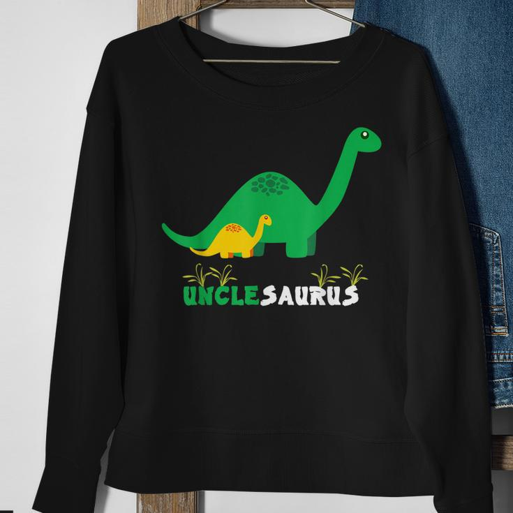 Unclesaurus Cute Uncle Saurus Dinosaur Family Matching Sweatshirt Gifts for Old Women