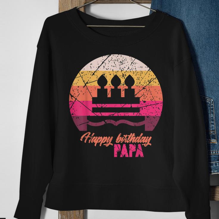 Unser Geburtstag Papa Geschenk Sweatshirt Geschenke für alte Frauen