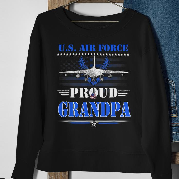 Us Air Force Proud Grandpa Fathers -Usaf Air Force Veterans Sweatshirt Gifts for Old Women