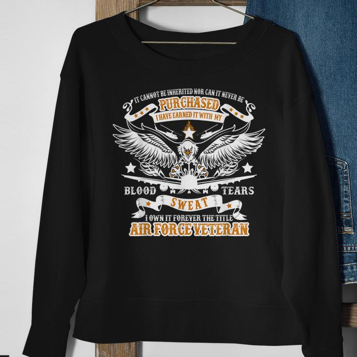 Us Air Force VeteranFor The Usaf Sweatshirt Gifts for Old Women