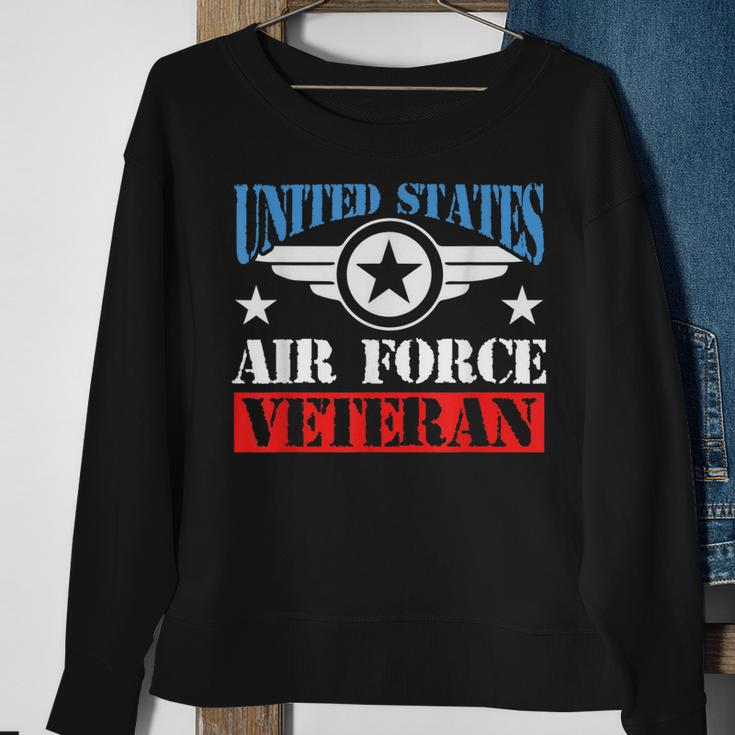 Us Air Force Veteran United States Air Force Veteran Sweatshirt Gifts for Old Women