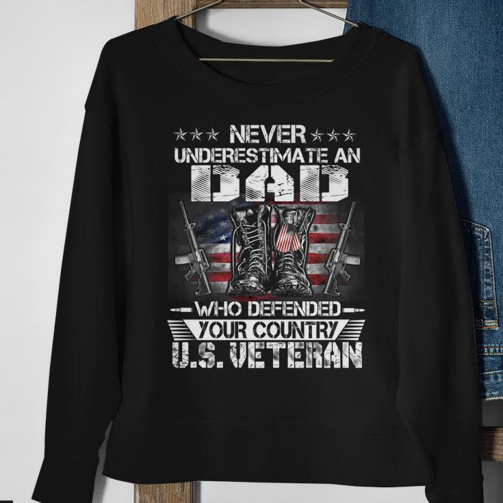 Us Veteran Dad Veterans Day Us Patriot Patriotic Sweatshirt Gifts for Old Women