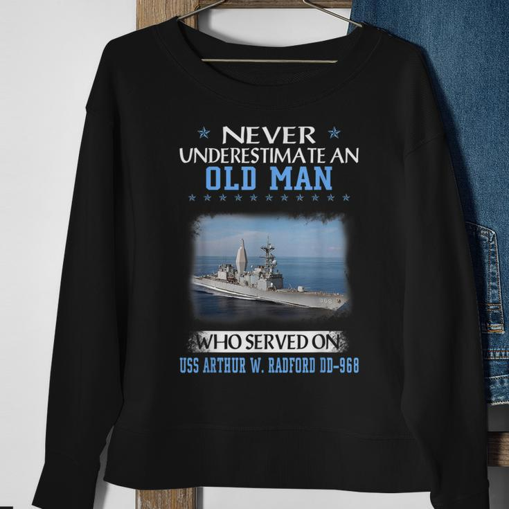 Uss Arthur W Radford Dd-968 Destroyer Class Father Day Sweatshirt Gifts for Old Women