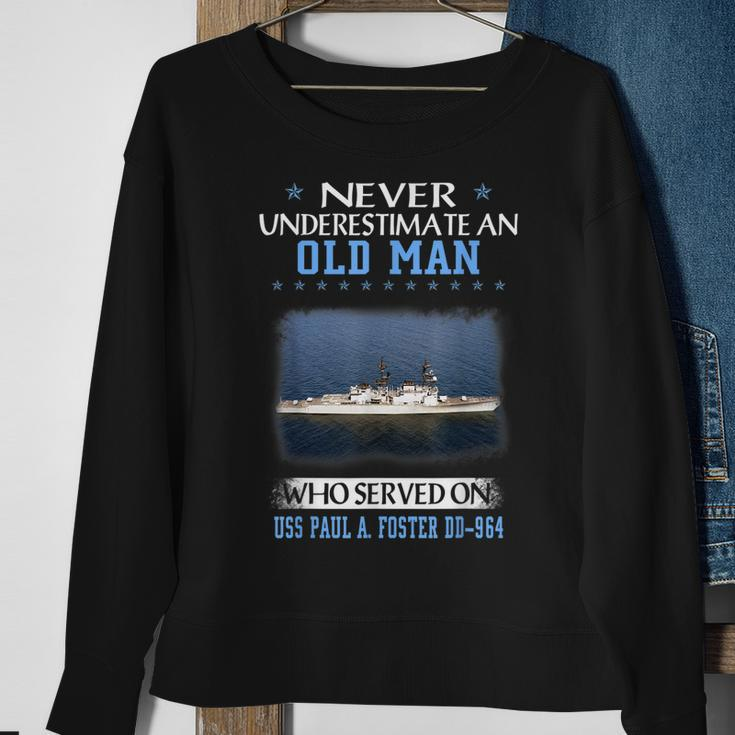 Uss Paul A Foster Dd-964 Destroyer Class Father Day Sweatshirt Gifts for Old Women