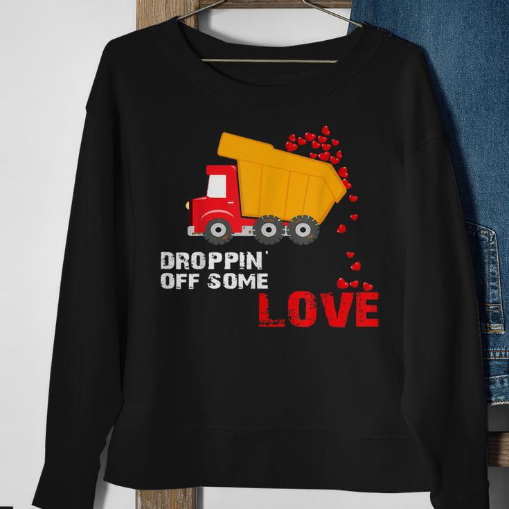 Valentines Day Gifts For Men Droppin Off Some Love Him Her Sweatshirt Gifts for Old Women