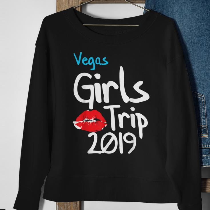 Vegas Girls Trip 2019 Matching Girl Squad Group Sweatshirt Gifts for Old Women