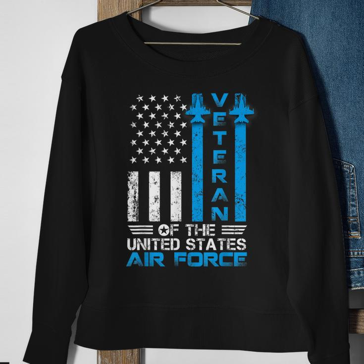Veteran Of The United States Us Air Force Usaf Sweatshirt Gifts for Old Women