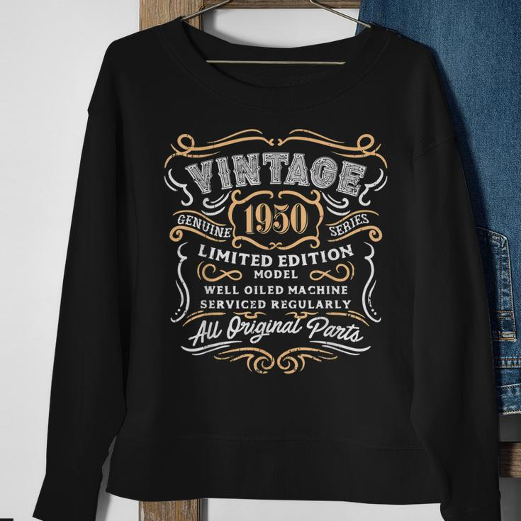 Vintage 1950 Funny Retro 70Th Birthday Gift For Dad Sweatshirt Gifts for Old Women