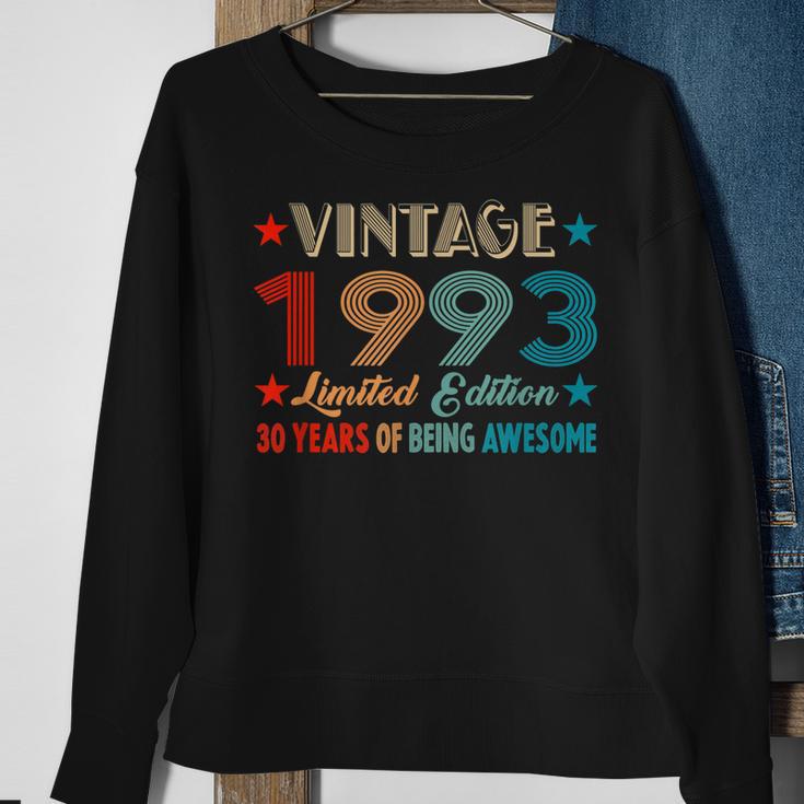 Vintage 1993 Limitierte Auflage 30 Jahre Alt Geburtstag Sweatshirt Geschenke für alte Frauen