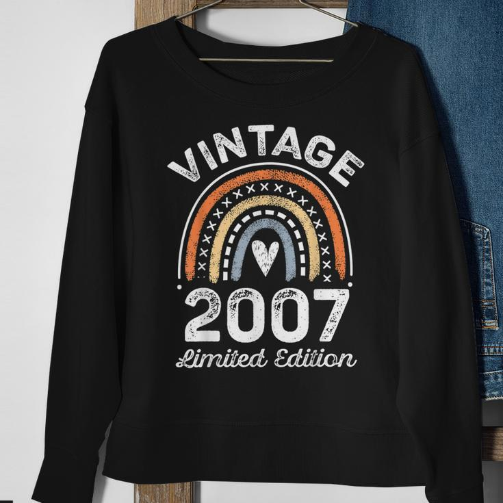Vintage 2007 Limited Edition 16 Year Old Gifts 16Th Birthday Sweatshirt Gifts for Old Women