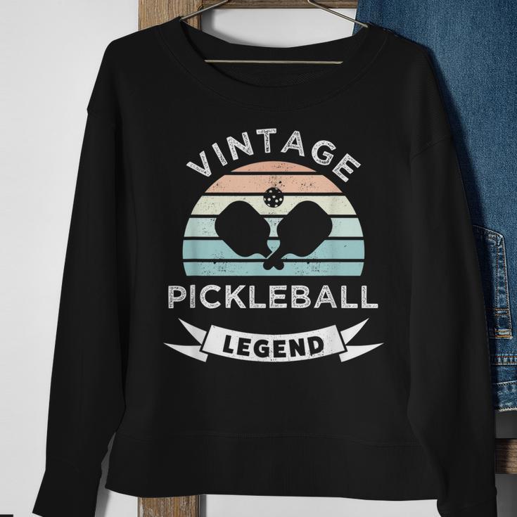 Vintage Pickleball Legend Lustiges Dink Master Geschenk Sweatshirt Geschenke für alte Frauen