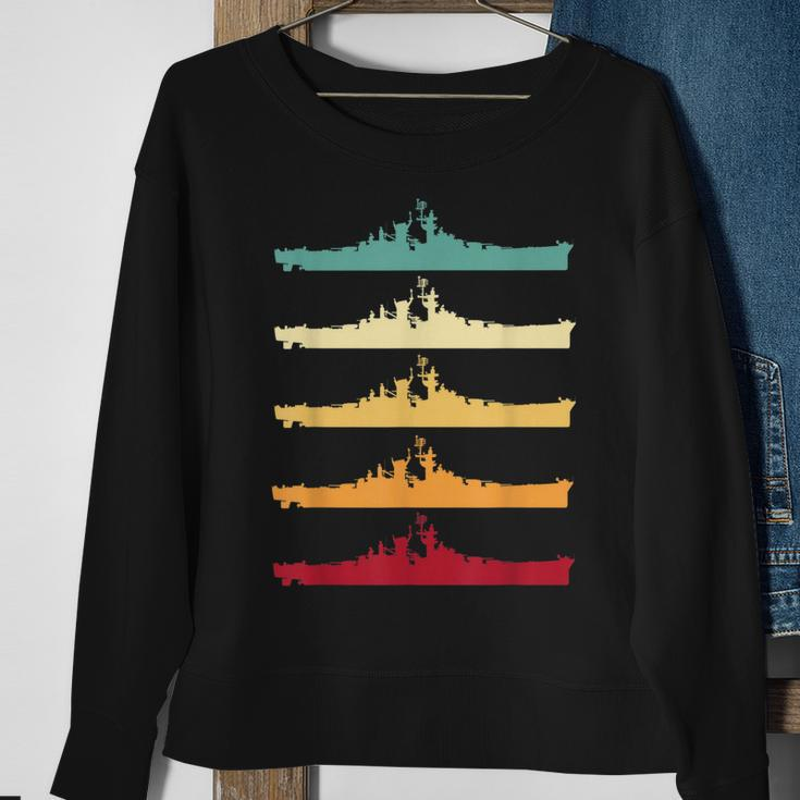 Vintage Uss Alaska Cb-1 Battleship Sweatshirt Gifts for Old Women
