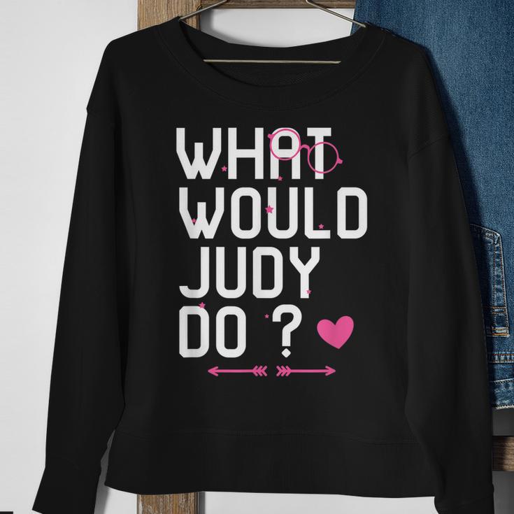 Was Würde Judy Tun Frauen Sweatshirt, Personalisiert Niedlicher Mythos Geschenke für alte Frauen