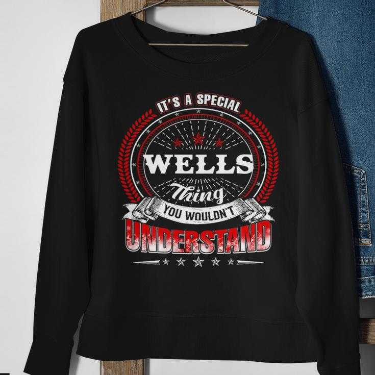 Wells Family Crest WellsWells Clothing Wells T Wells T Gifts For The Wells Sweatshirt Gifts for Old Women