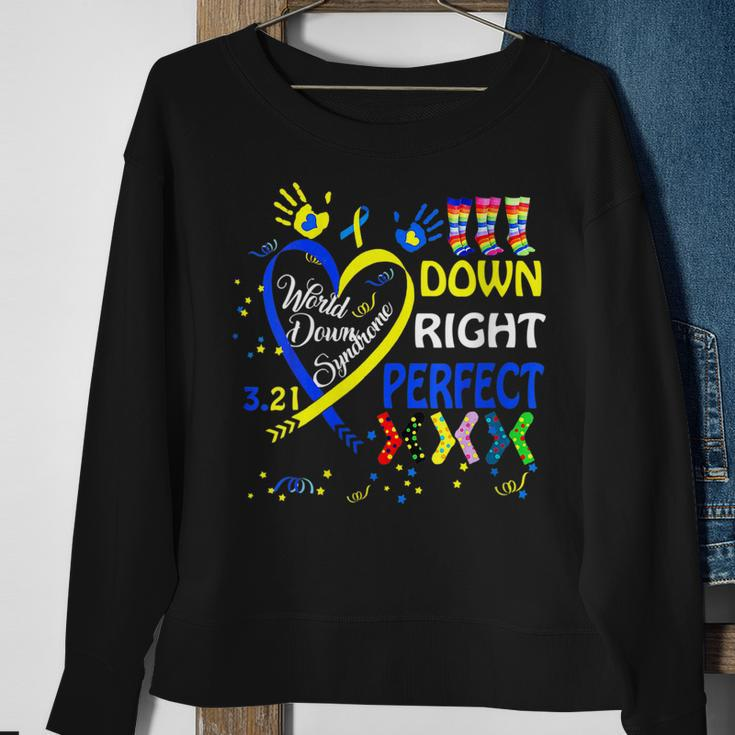 Womens World Down Syndrome Day Awareness Socks 21 March Sweatshirt Gifts for Old Women