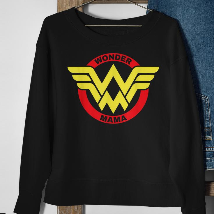 Wonder Mama Für Damen Superhelden-Mama Sweatshirt Geschenke für alte Frauen