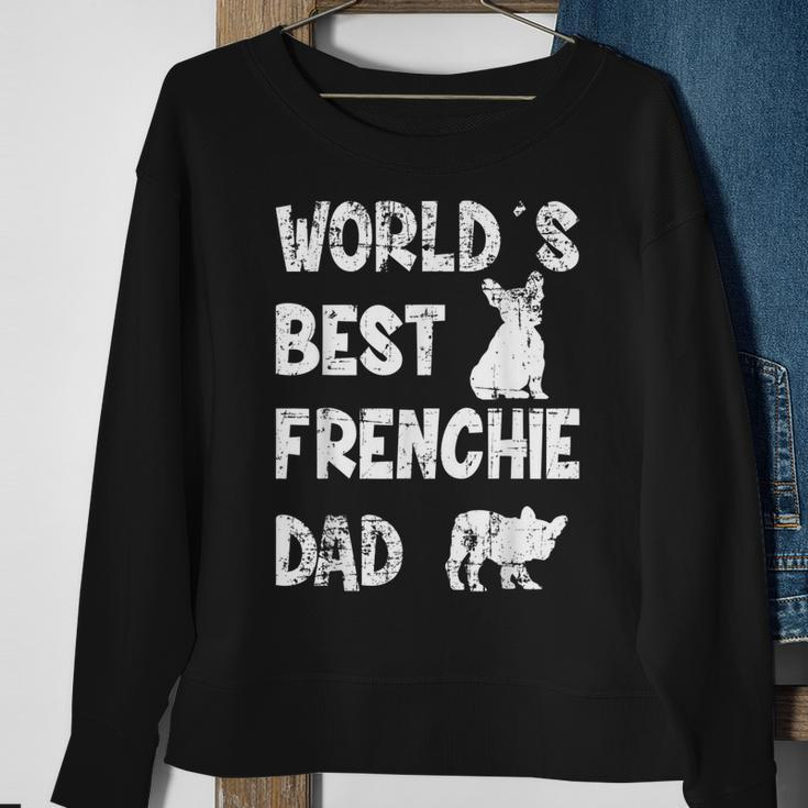 World´S Best Frenchie Dad French Bulldog Dog Lover Gift For Mens Sweatshirt Gifts for Old Women
