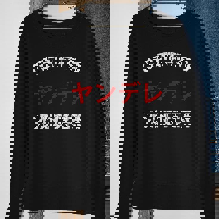 Yandere Anime I Kawaii Japanese Anime Senpai Men Women Sweatshirt Graphic Print Unisex Gifts for Old Women
