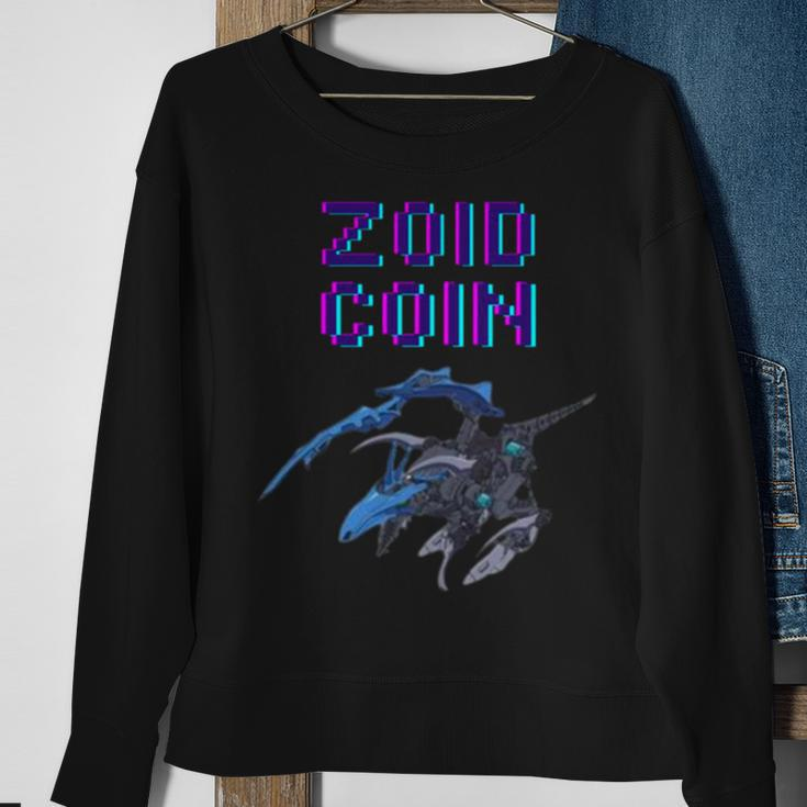 Zoidt Coin Design Game Sweatshirt Gifts for Old Women