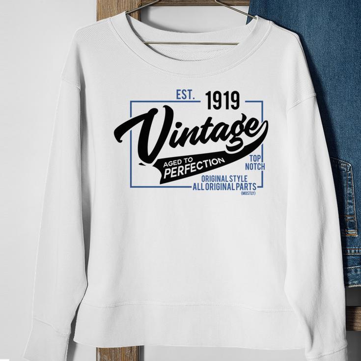 100. Geburtstag Hemd für Frauen, Langarmshirt für 100-jährige Oma Sweatshirt Geschenke für alte Frauen