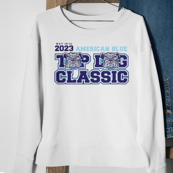 2023 Gmb American Blue Top Dog Classic Sweatshirt Gifts for Old Women