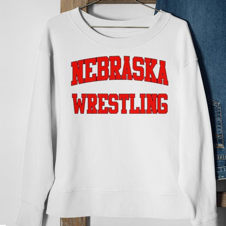 2023 Nebraska Wrestling Sweatshirt Gifts for Old Women