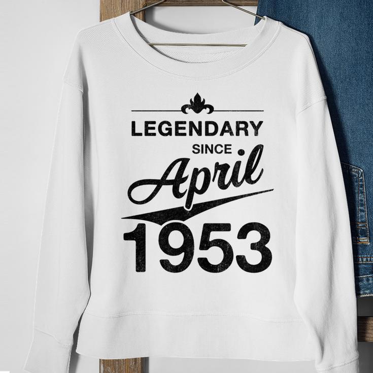 70 Geburtstag 70 Jahre Alt Legendär Seit April 1953 Sweatshirt Geschenke für alte Frauen