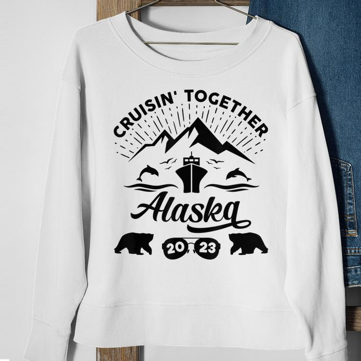 Alaska Cruise 2023 Family Summer Vacation Travel Matching V2 Sweatshirt Gifts for Old Women