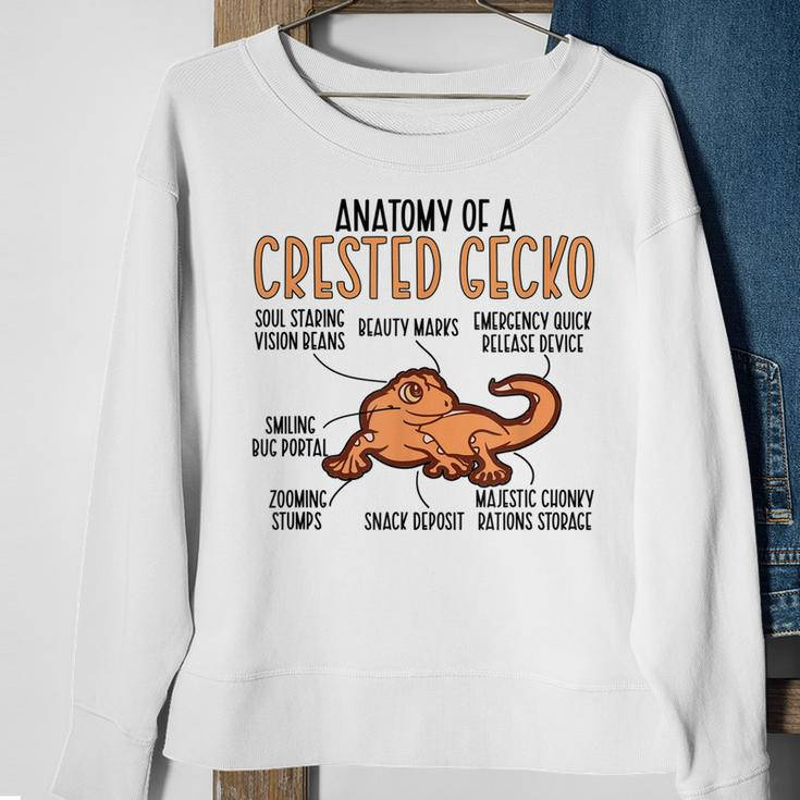 Anatomy Of A Crested Gecko Owner Crestie Lover Sweatshirt Gifts for Old Women
