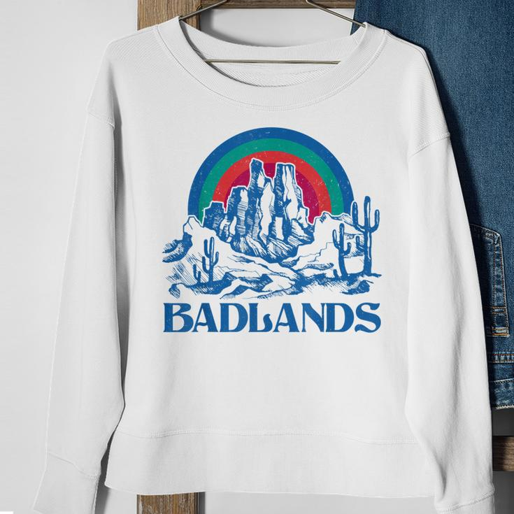 Badlands National Park South Dakota Travelling Camping Gift Sweatshirt Gifts for Old Women