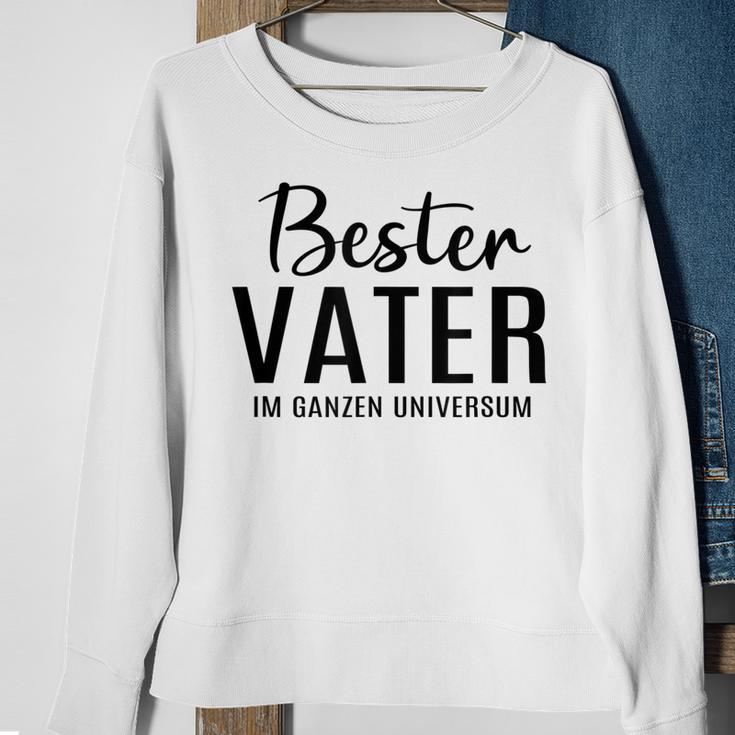 Bester Vater im Universum Sweatshirt, Geburtstags-Lustiges Geschenk für Papa Geschenke für alte Frauen