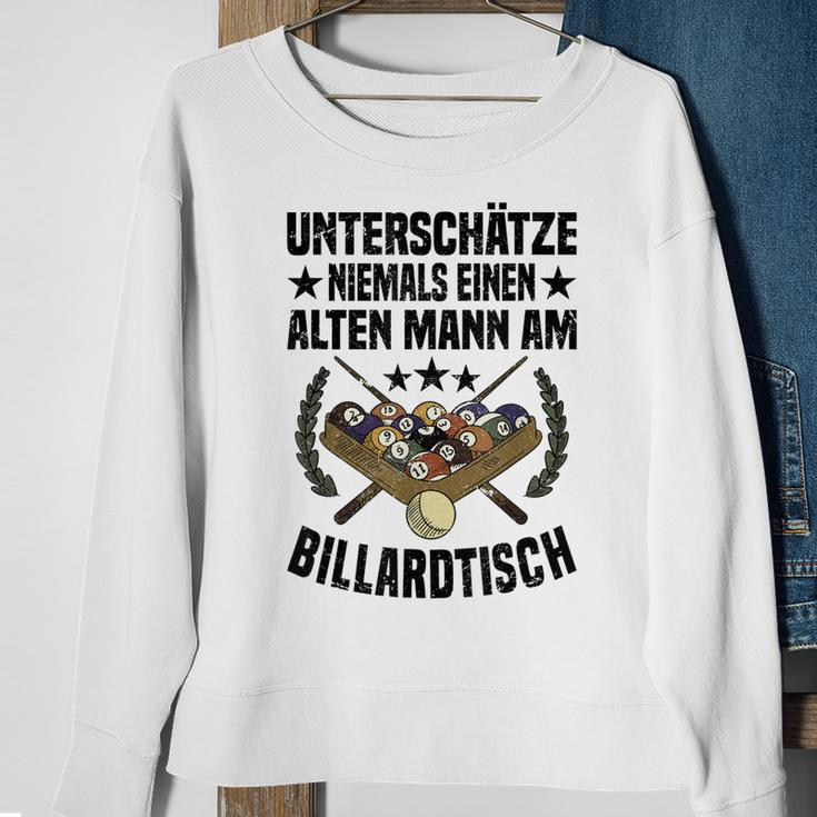 Billard Opa Sweatshirt, Design für Rentner & Billardspieler Geschenke für alte Frauen