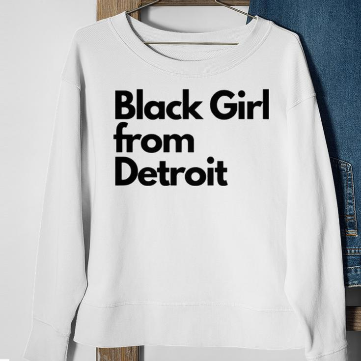 Black Girl From Detroit Sweatshirt Gifts for Old Women