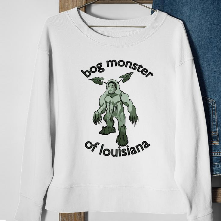 Bog Monster Of Louisiana Shirt Men Women Sweatshirt Graphic Print Unisex Gifts for Old Women