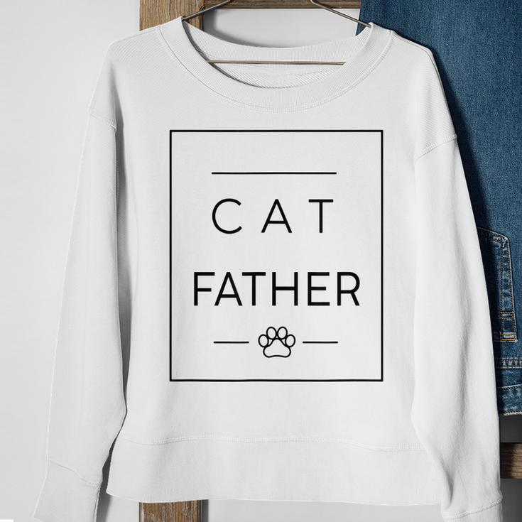 Cat Father Cat Dad Funny Cats Lover Father’S Day Gifts Sweatshirt Gifts for Old Women