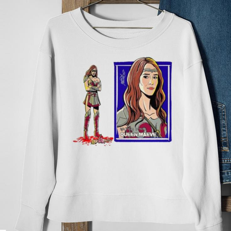 Comic Design Queen Maeve The Boys Tv Show Sweatshirt Gifts for Old Women