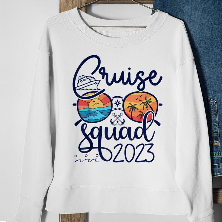 Cruise Squad 2023 Vacation Matching Family Gifts Group Squad Sweatshirt Gifts for Old Women