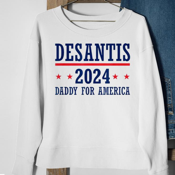 Daddy Ron Desantis 2024 Republican Presidential Election Sweatshirt Gifts for Old Women