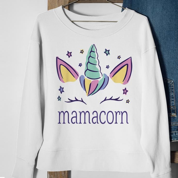 Damen Mamacorn Einhorn Geburtstag Süß Muttertag Sweatshirt Geschenke für alte Frauen