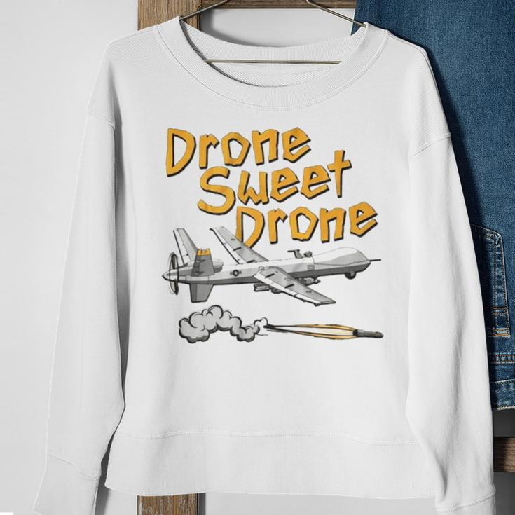 Drone Sweet Drone Sweatshirt Gifts for Old Women