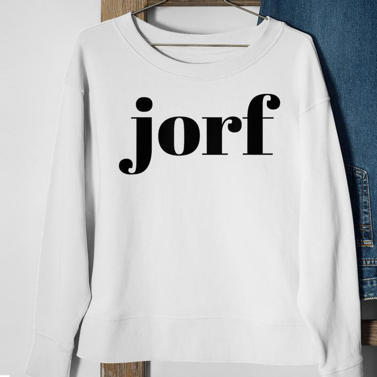 Funny Jorf Jorf Law Humor Sweatshirt Gifts for Old Women