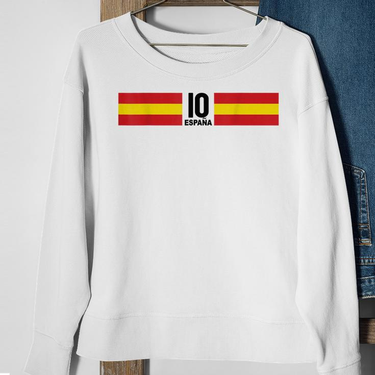 Fussball Spanien Fussball Outfit Fan Sweatshirt Geschenke für alte Frauen
