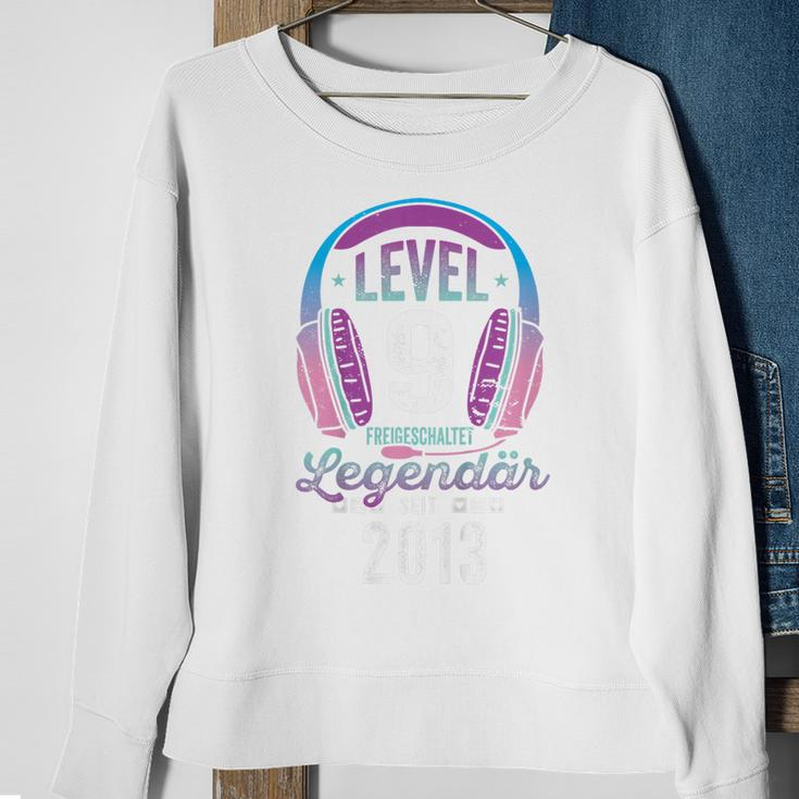 Gamer Girl Level 9 Sweatshirt, Geschenkidee zum 9. Geburtstag 2013 Geschenke für alte Frauen