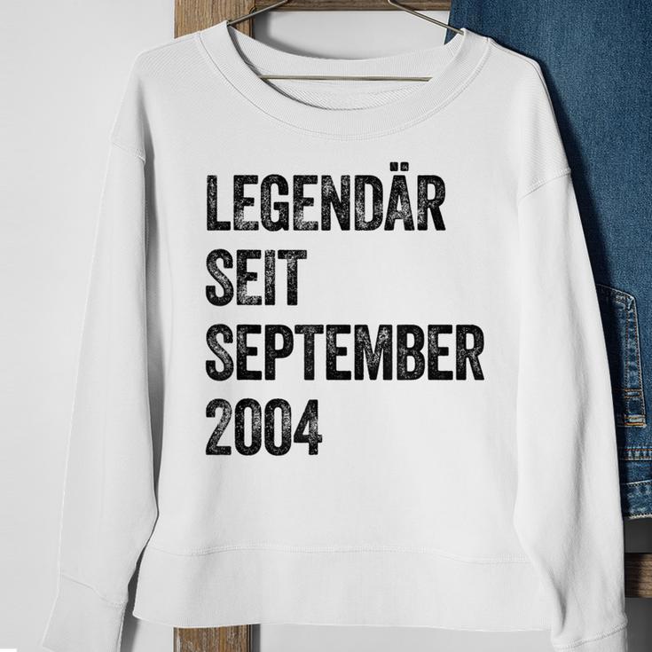 Geburtstag Legendär Seit September 2004 Jahrgang Vintage Sweatshirt Geschenke für alte Frauen