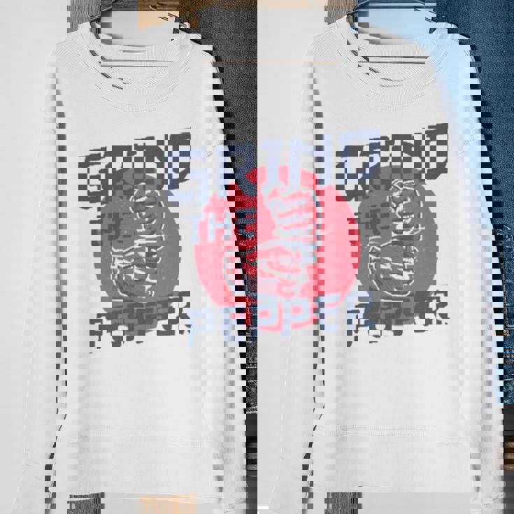 Grind The Pepper Japan Baseball Sweatshirt Gifts for Old Women