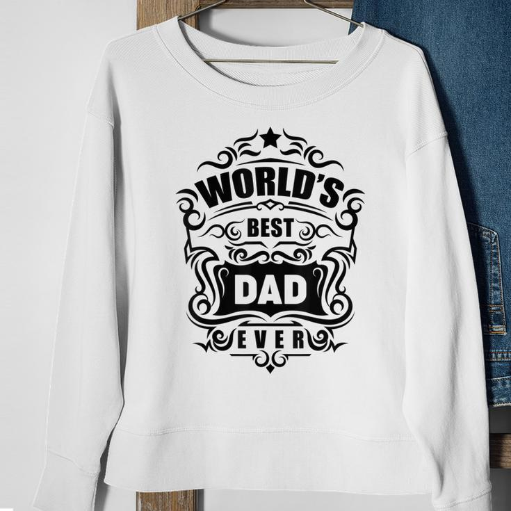 Herren Bester Vater Der Welt Papa Geschenk Geburtstag V2 Sweatshirt Geschenke für alte Frauen