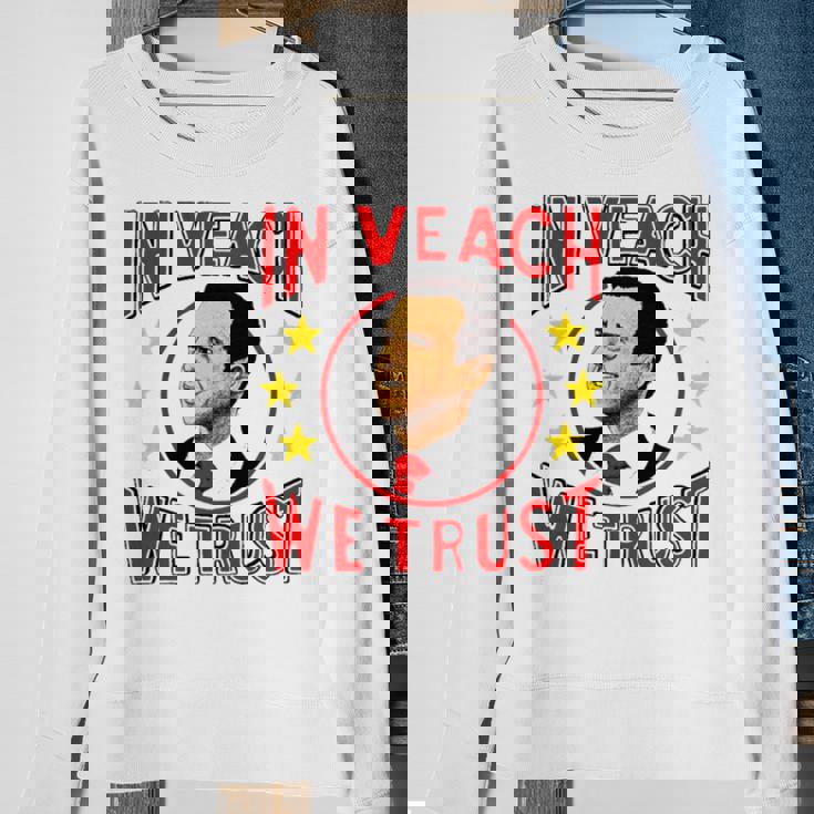 In Brett Veach We Trust Sweatshirt Gifts for Old Women