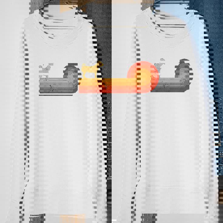 Jack Russell Retro Vintage Style 60S 70S Men Women Sweatshirt Graphic Print Unisex Gifts for Old Women